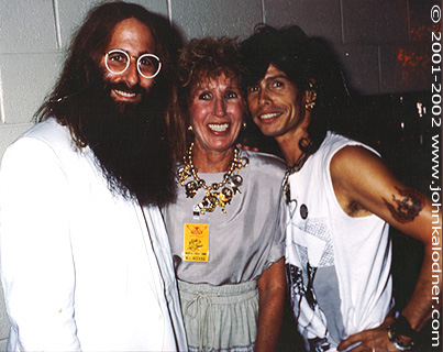 JDK, JDK's Mom & Steven Tyler - 1988