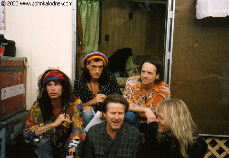 Steven Tyler, Joe Perry, Don Henley, Joey Kramer & Tom Hamilton - 1993