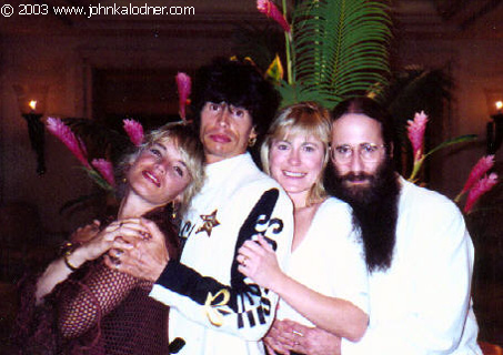 Theresa & Steven Tyler, Samantha Hart & JDK - 1991