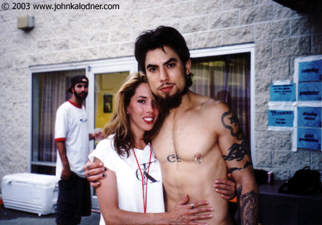 Angela Paul & Dave Navarro - Camden, NJ - August 2003