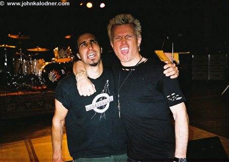 Brian Tichy & Billy Idol - Los Angeles, CA  - June 2004