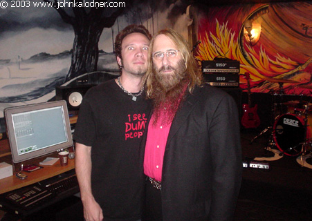 Bryan Scott (Union Underground singer) & JDK - Los Angeles, CA - April 4th, 2003