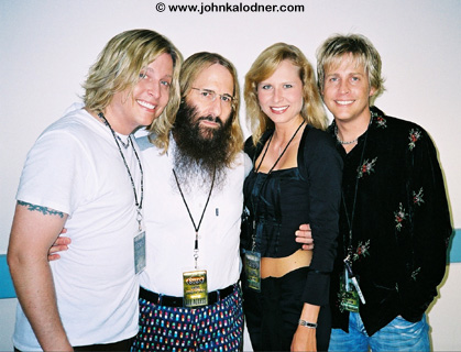 Gunnar Nelson, JDK, Rochelle Fitch & Matthew Nelson - Philadelphia, PA  - June 2004