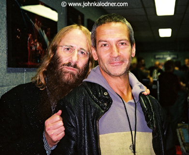 JDK & Billy Squier (backstage at Aerosmith) - New York - November 2003