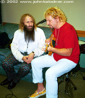 JDK & Sammy Hagar - August 2002