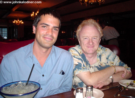 Jerimaya Grabher & Peter Asher (Producer) @ the 'Cookies Is Toast' Party - Los Angeles, CA - July 23, 2004