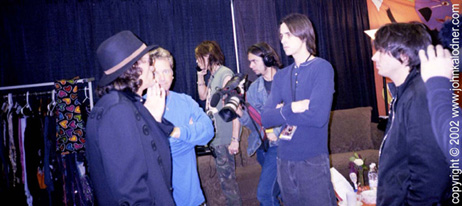 Joe Perry, Joey Kramer, Steven Tyler, Marti Frederiksen & Russ Irwin - January 2002