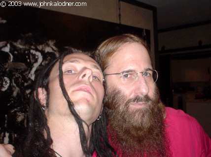 John Moyer (The Union Underground) & JDK in the studio - Los Angeles, CA - April 23rd, 2003