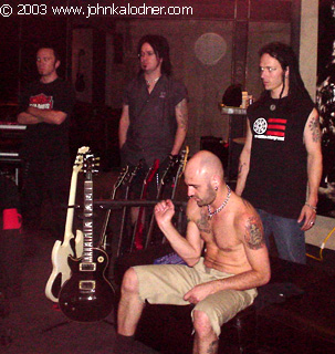 The Union Underground in the studio - Los Angeles, CA - April 23rd, 2003
