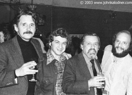 Earl McGrath, Dickie Klein, Neshui Ertegen & Al Bunetta - 1975