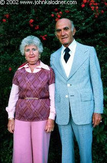 JDKs Grandparents Sarah & Charles Feinberg - 1974