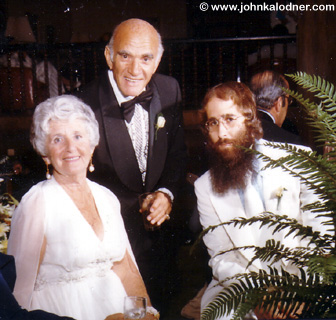 JDK with his Grandparents - Sarah & Charles - Gladwyne, PA - Summer 1974
