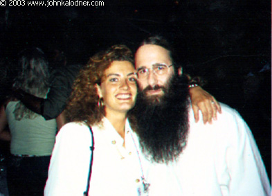 Colleen McDonald (local promotions person for Warner Bros.) & JDK - Houston, TX - August 1st, 1989
