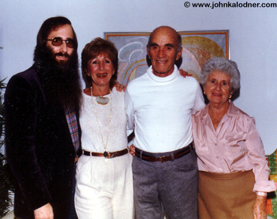 JDK, his Mom Corrine, Grandfather Charles & Grandmother Sarah - Atlantic City, NJ - 1980