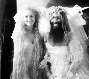 A Lovely Lady & JDK on the set of Aerosmiths Dude (Looks Like A Lady) - September 1987