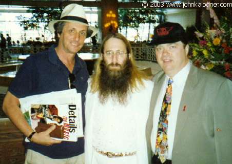 David Krebs (former Aerosmith Manager), JDK  & Tim Collins (former Aerosmith Manager) - 1993