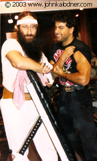 JDK & Michael Monteroso (trainer) - Los Angeles, CA - 1991