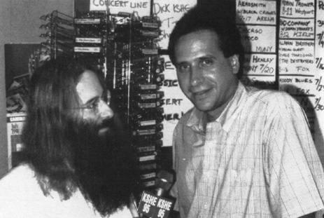 JDK in the studio with Rick Balis (from KSHE) - September 21, 1990