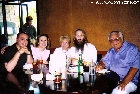 Adam & Jennifer Herman (JDKs Niece), JDKs Mom, JDK & JDKs Dad - May 3rd, 2003