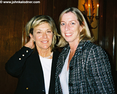 Barbara Mahoney & Barbara Munch @ JDKs High School Reunion Dinner - Philadelphia, PA - September 2004