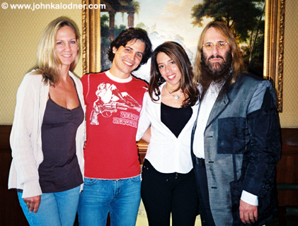 Cindy Rossi, Adam Paul, Angela Paul & JDK - Camden, NJ - August 2004