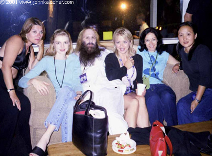 Darlene Deering, Eva Parker, JDK, Amanda Backensto, Leslie Langlo & Jane Cho - August 2001