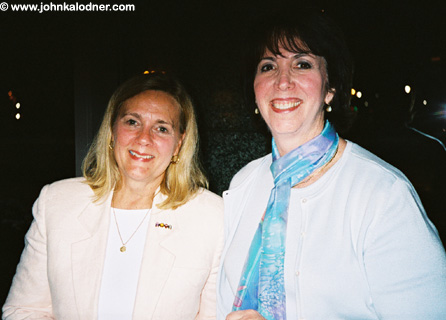 Debbie Klopp & Toby Carson-Miller @ JDKs High School Reunion Dinner - Philadelphia, PA - September 2004