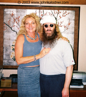 Debbie Miller-Adler & JDK  @ The Golden Door Spa - September 2003