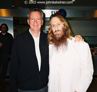 Glen Brunman & JDK  @ the JDK Is Toast Party - Santa Monica, CA -  September 2003