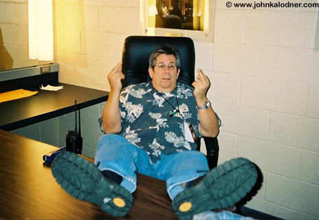 Harry Sandler (Van Halen Tour Manager) - July 2004