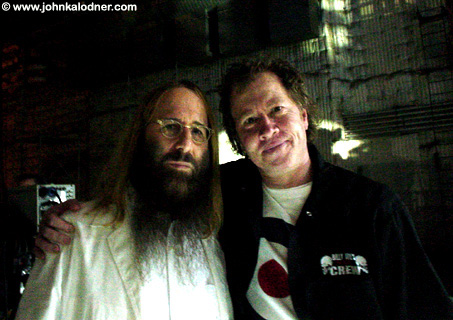 JDK & Jeff Stein (Director of Billy Idols Music Video Scream) on the set of the video shoot - Hollywood, CA - January 2005