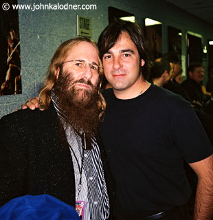 JDK & John Bionelli (Assistant Tour Manager for Aerosmith) - New York - November  2003