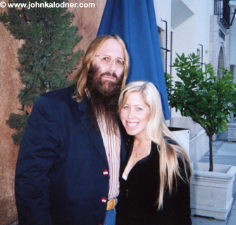 JDK & Kelly Halfon outside of Prego - Los Angeles, CA - December 24th, 2004