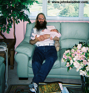 JDK & Sarah Herman (JDKs great-niece) @ JDKs Parents home - Florida - November 2004