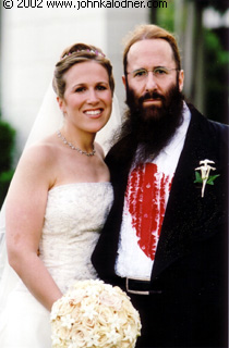 Jennifer Herman (JDKs Niece) & JDK on her Wedding Day - November 2nd, 2002