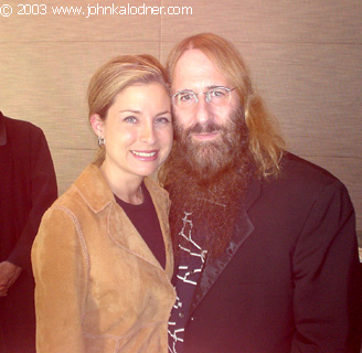 Joanna Zachary (Director of Contract Administration for Sony Music Licensing) & JDK at Sony Music - Santa Monica, CA - April 25th, 2003