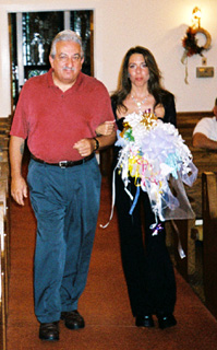 Joe Parisi & Angela Paul @ Adam & Angelas Wedding Rehearsal - New Jersey - September 2004