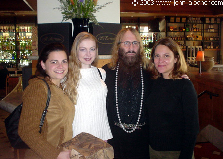Kate Naylor, Eva Parker, JDK & Paula Erickson - Los Angeles, CA - March 12th, 2003