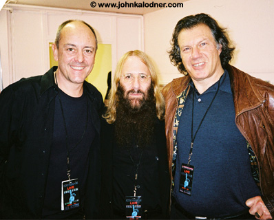 Kevin Jones, JDK & Stewart Young @ the Whitesnake show - London, England - October 2004