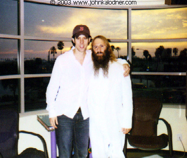 Lee Leipsner (Senior V.P. of Top 40 Promotion) & JDK - Santa Monica, CA - January 28, 2003