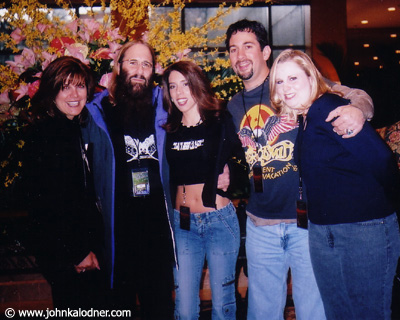 Lynn Mays, JDK, Angela Paul, Jimmy Straus & Amy MacKay - Philadelphia, PA - April 2004 