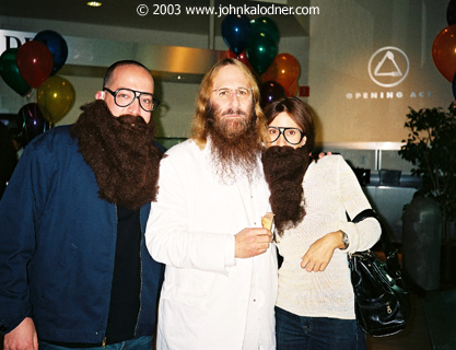 Mack Hill, JDK & Denise Luiso @ the JDK Is Toast Party - Santa Monica, CA -  September 2003