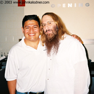 Manny Salguero & JDK @ the JDK Is Toast Party - Santa Monica, CA -  September 2003