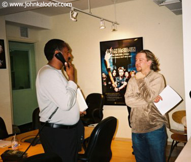 Matthew Knowles & John Boyle  @ the Sanctuary Office - NYC - October  2003