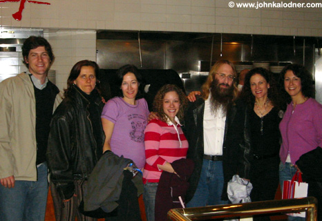 Mike Satz, Nathalie Beland, Leslie Langlo-Millis, Diane Burk, JDK, Dr. Sherri Feldman & Stacy Satz @ lunch in Beverly Hills, CA - December 31st, 2004