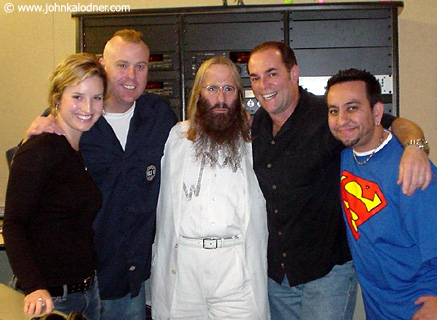 Monica Cornia, Todd (from KDLD), JDK, Rick Sales & Tony (From KDLD) @ Indie 103.1 KDLD - Los Angeles, CA - May 19th, 2004