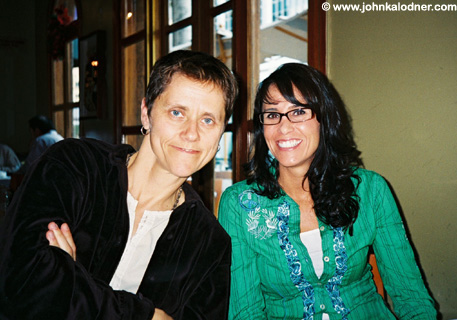 Nathalie Beland & Deborah Thomas @ JDKs annual year end lunch - Los Angeles, CA - December 30, 2005