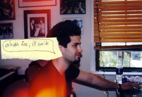 Steve Augello in his home studio - New York - September 2005