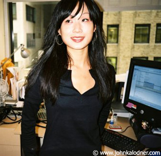 Tina Chang (Merck Mercuriadis Assistant) @ the Sanctuary Office - October  2003