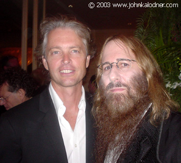 Tom Whalley (Chairman of Warner Brothers Records)  & JDK at the BMI Pop Awards - Los Angeles, CA - May 13th, 2003